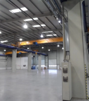 DEUFOL-Lagerhalle in der Slowakei